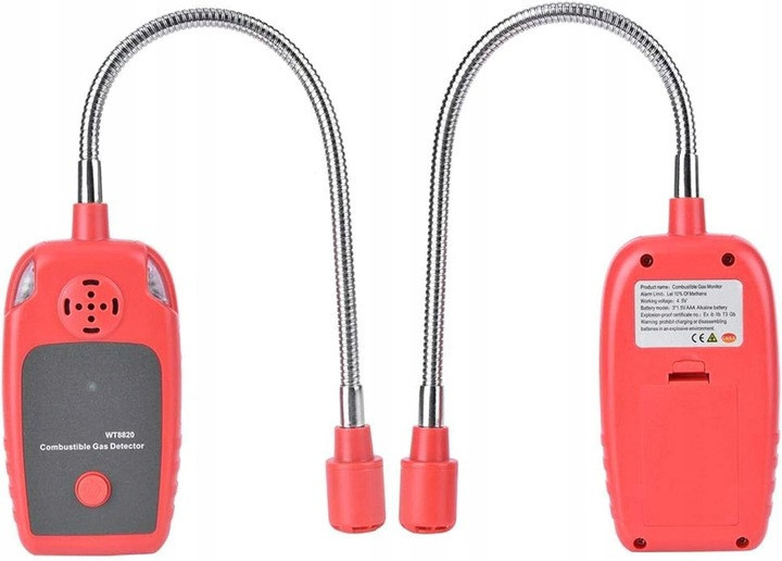 Детектор горючих газов (10% LEL) WINTACT WT8820 Харьков - изображение 8
