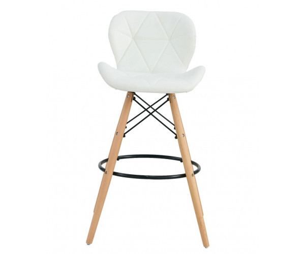 Стілець Стар H барний високий білий Дніпро - зображення 2