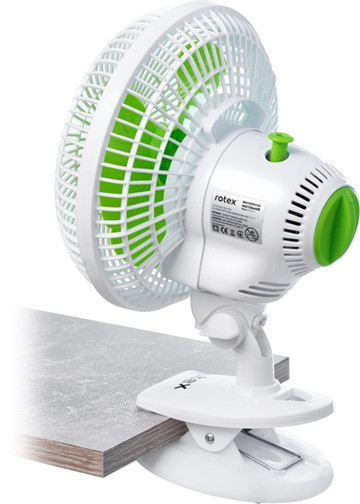 Вентилятор настольний Rotex RAT04-E 25 Вт салатовый Киев - изображение 6