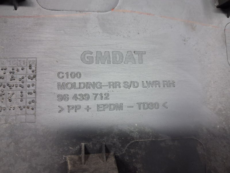 Накладка двери Chevrolet Captiva 2006-2018 96439712 (Арт. 64911) Київ - зображення 5