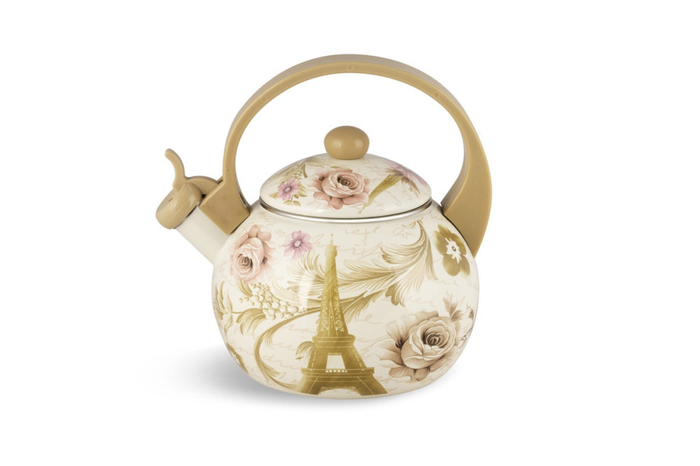 Чайник із свистком Edenberg Flowers 1 EB-1745-1 2.2 л Киев - изображение 1