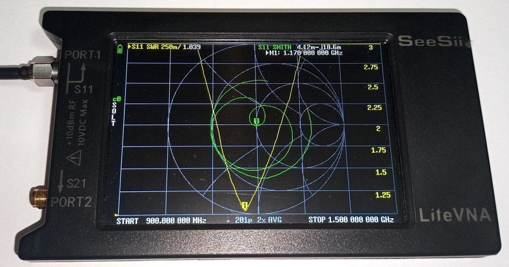Антенна круговая 1100-1250 МГц 10-12 дБ, до 70 Вт. Смотрите графики КСВ. Днепр - изображение 3
