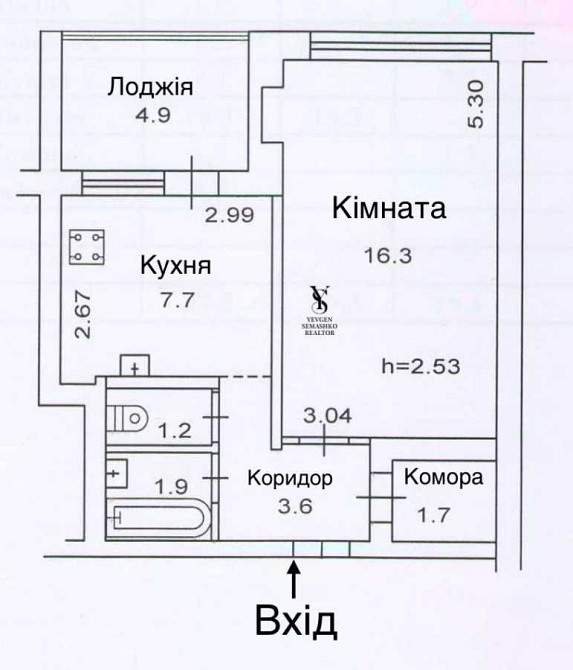 продажа 1-к квартира Киев, Деснянский, 42000 $ Київ - зображення 2