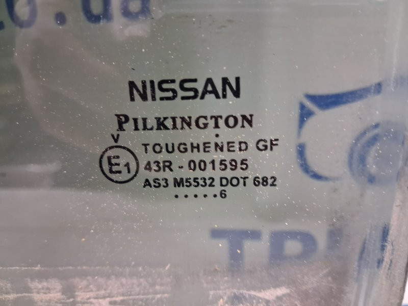 Стекло двери заднее левое Nissan Note 2005-2013 823019U010 (Арт. 84510) Київ - зображення 2