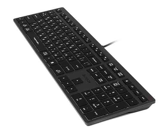 Клавиатура компьютерная проводная A4Tech FX60USB(Grey)Whitebacklit серая Київ