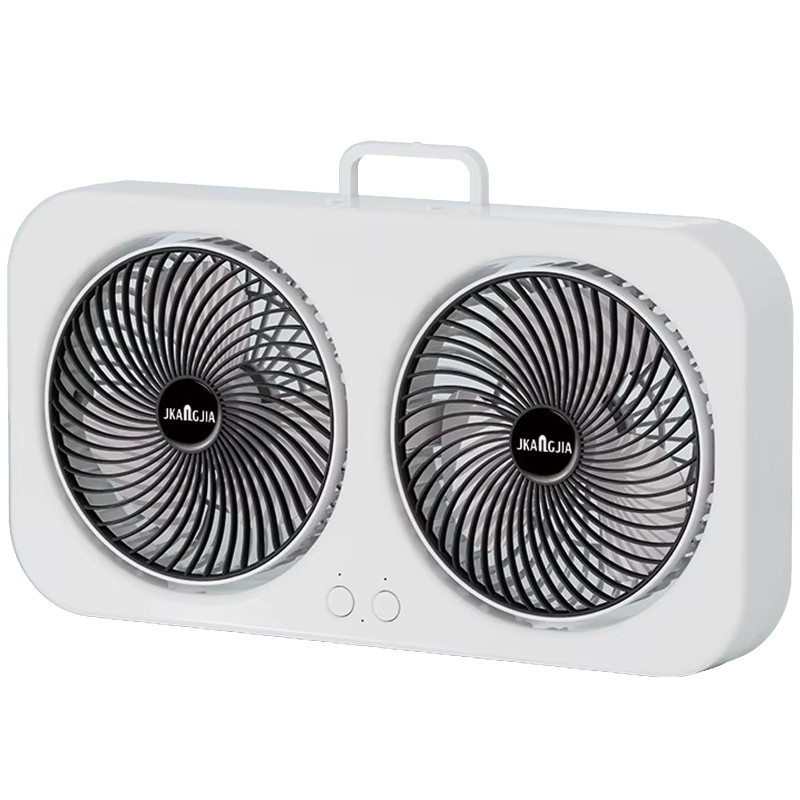 Настольный вентилятор F105 Dual-Fan Design 1800mAh Херсон - изображение 1