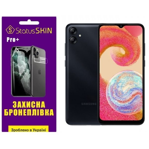 Поліуретанова плівка StatusSKIN Pro+ на екран Samsung A04e A042/M04 M045/F04 E045 Глянцева Харків - зображення 2