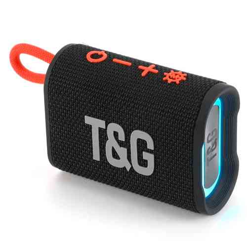 Колонка портативная Bluetooth T&G TG396 black черная Київ