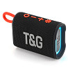 Колонка портативная Bluetooth T&G TG396 black черная Київ