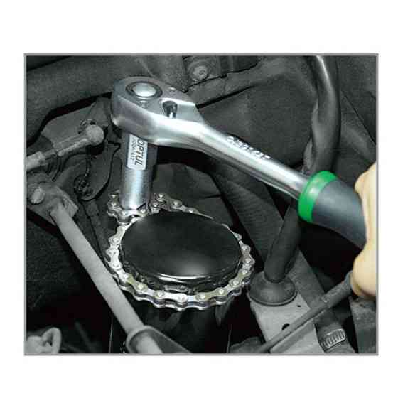 Съемник масляного фильтра цепной TOPTUL d120 мм JDDA1612 Харьков