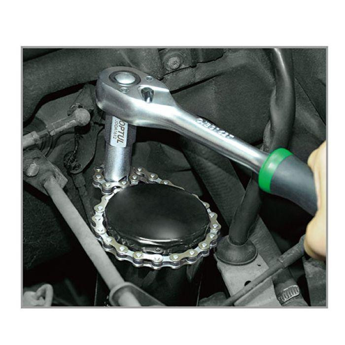 Съемник масляного фильтра цепной TOPTUL d120 мм JDDA1612 Харьков - изображение 2