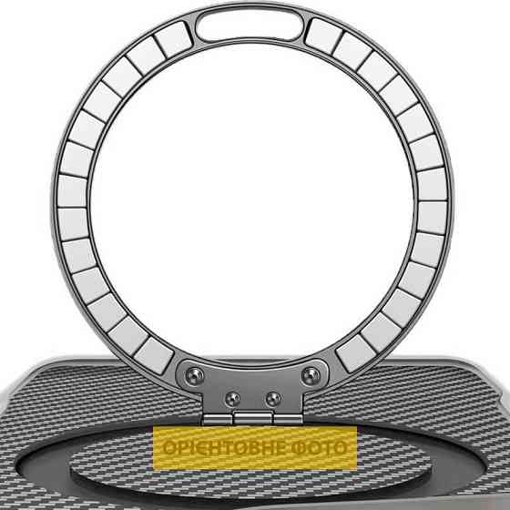 TPU+PC чехол Metal Buttons with MagSafe Carbon Ring для Apple iPhone 17 (6.3") Херсон