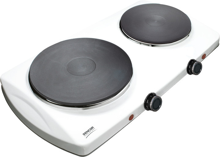 Плита настольная электрическая Sencor SСP-2253WH 2500 Вт белая Киев - изображение 1