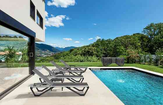 Столик для шезлонга Papatya Wave антрацит Киев