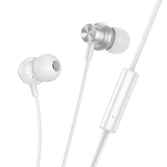 Стерео Наушники Hoco M110 Encourage metal (3.5mm/1.2m) Херсон