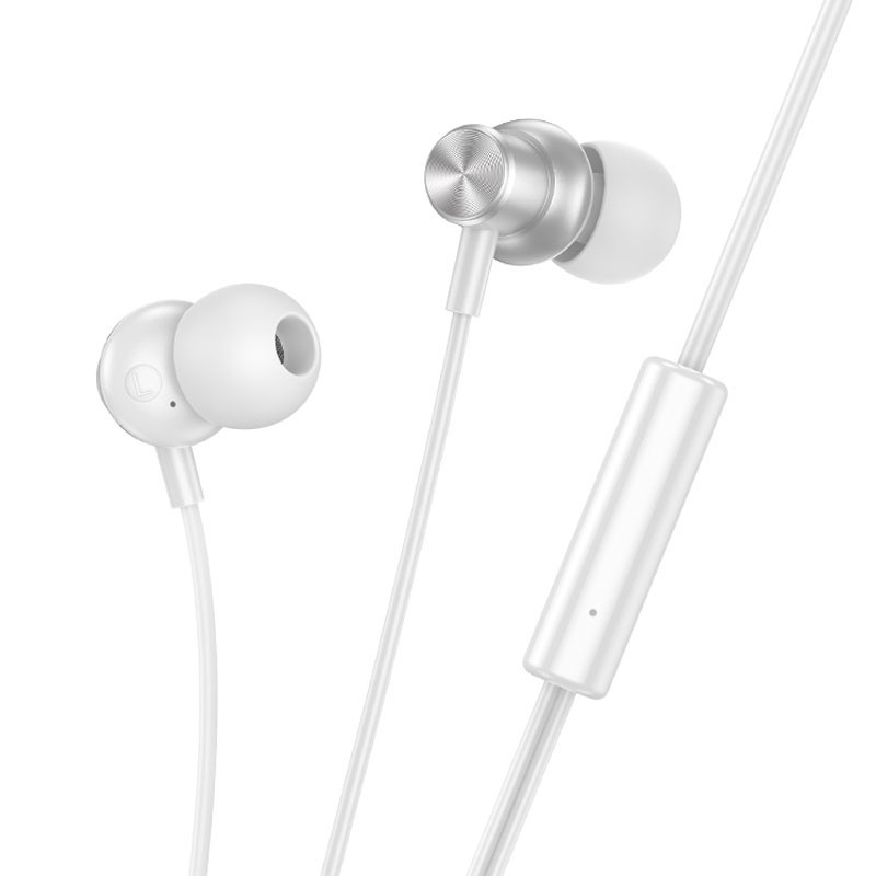 Стерео Наушники Hoco M110 Encourage metal (3.5mm/1.2m) Херсон - зображення 2