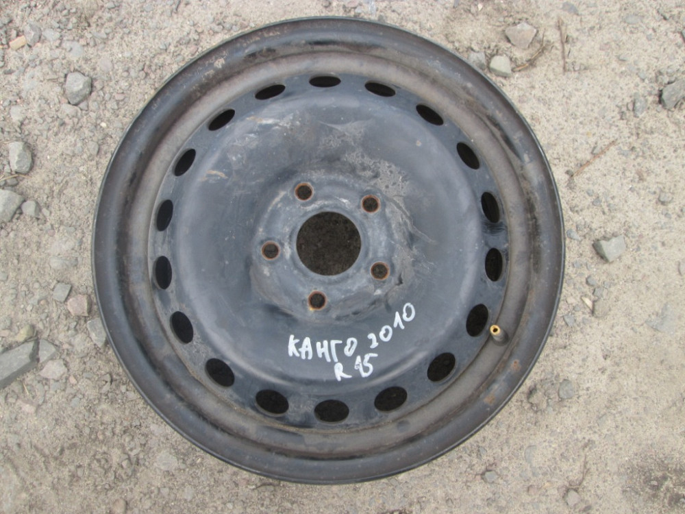 Диск колесный металлический R15 Renault Kangoo 2008-2021 Ковель - зображення 1