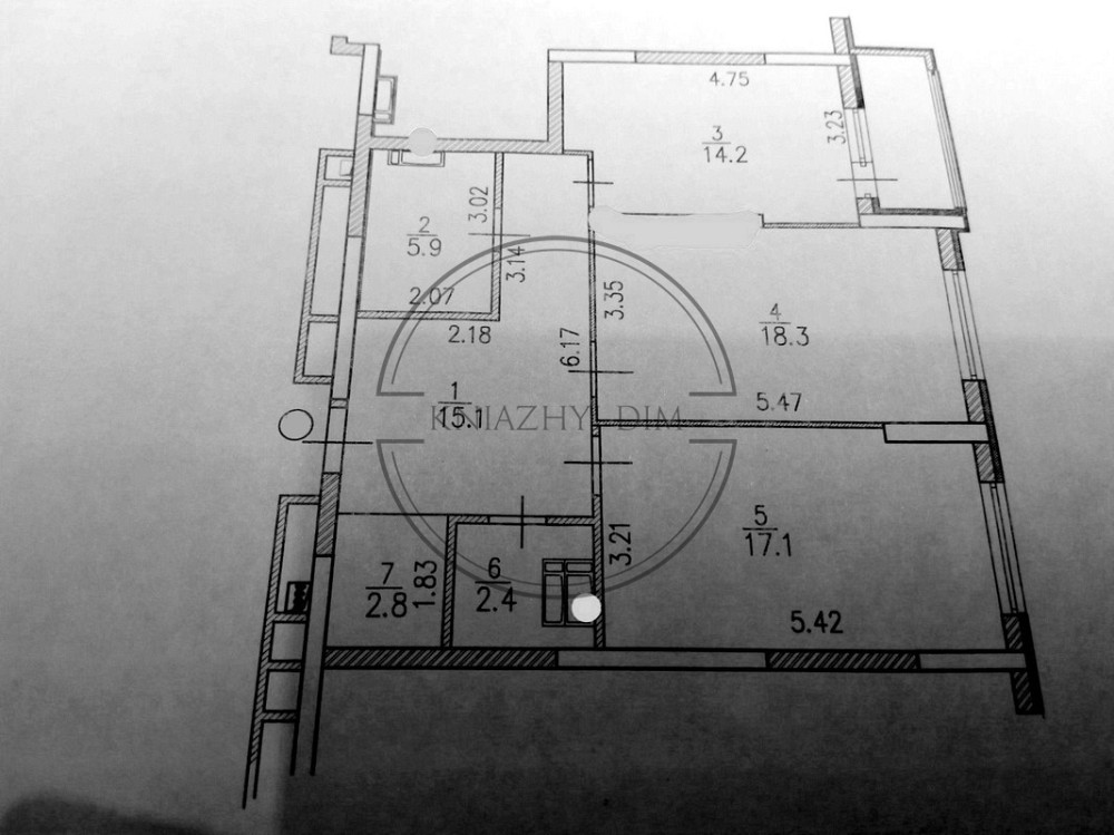 Продажа 3-х к.кв. в ЖК Лебединый, м. Харьковское 5 мин. ходьбы. № 21116833 Киев - изображение 5