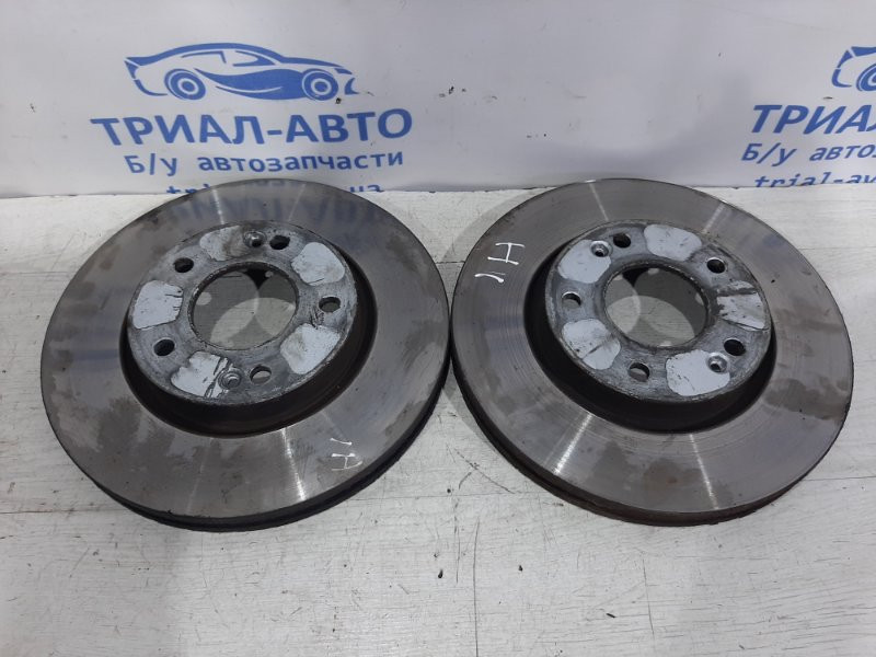 Диск тормозной передний Hyundai Tucson JM 2.0 DIESEL D4EA 2004 (б/у) Киев - изображение 1