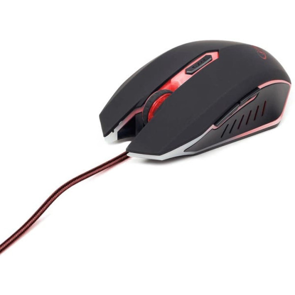 Мишка Gembird USB Red (MUSG-001-R) Харьков - изображение 2