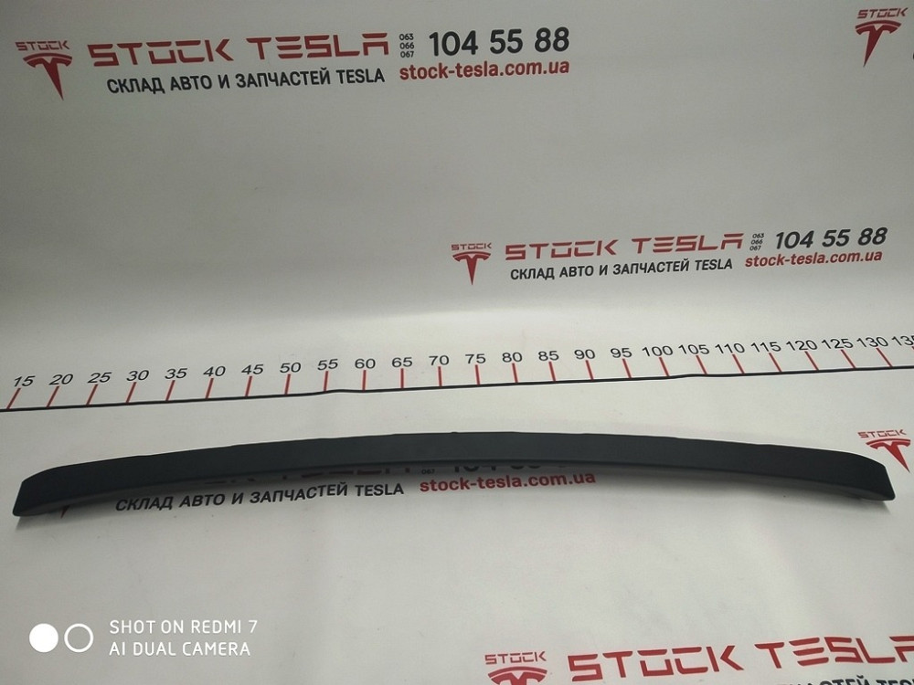 Накладка крышки багажника верхняя Tesla model S, model S REST 1009236-00-H Київ - зображення 3