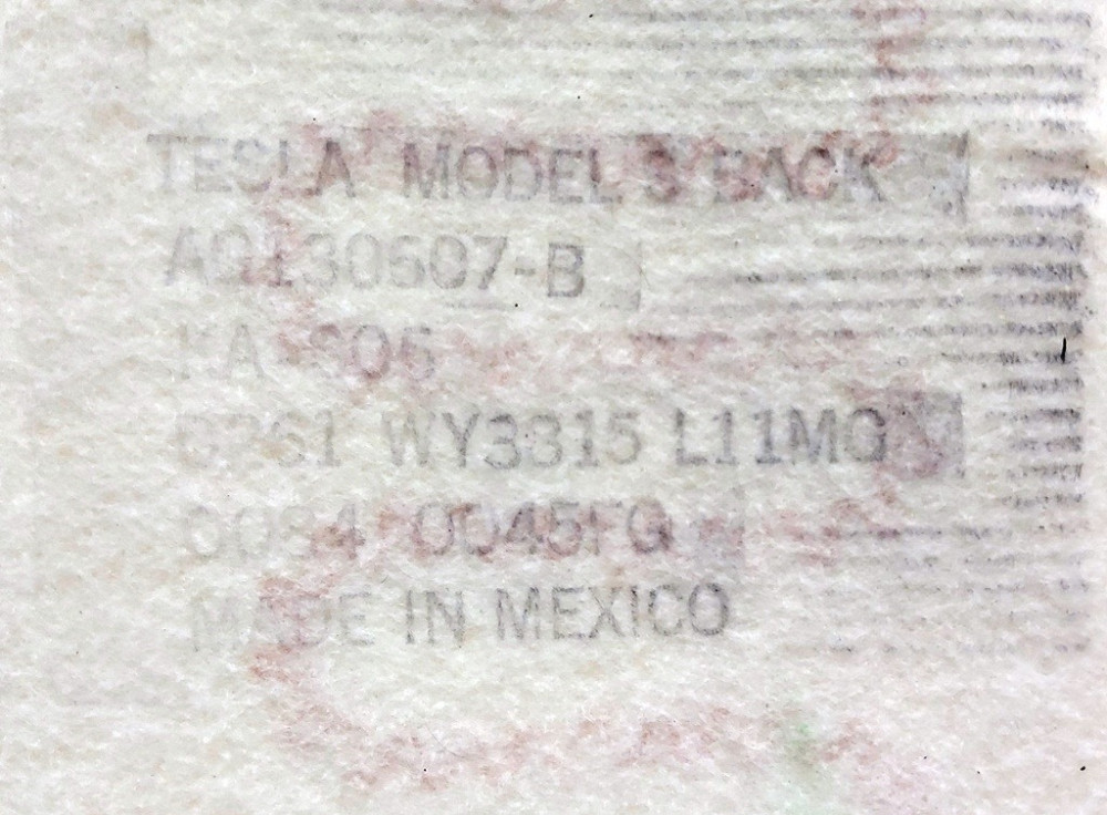 Пенный наполнитель спинки водительского пассажирского сиденья с подогревом GEN1 Tesla model S 105800 Киев - изображение 5