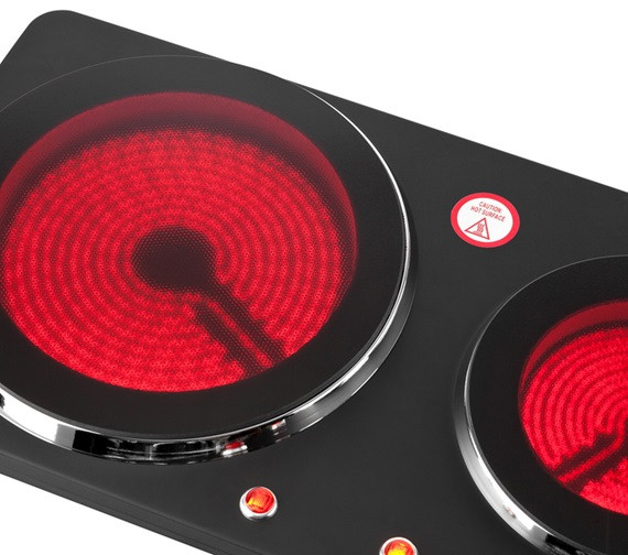 Электроплита First FA-5096-6 5000 Вт черная Київ - зображення 4