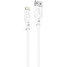 Кабель Proove Flat Out USB to Lightning 2.4A 1m White (CCRE12001102) (Код товару:42644) Харків