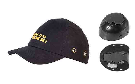 Каскетка защитная MASTERTOOL х/б ABS EVA-54-59 II-EN 812 темно-синяя 81-2001 Харків