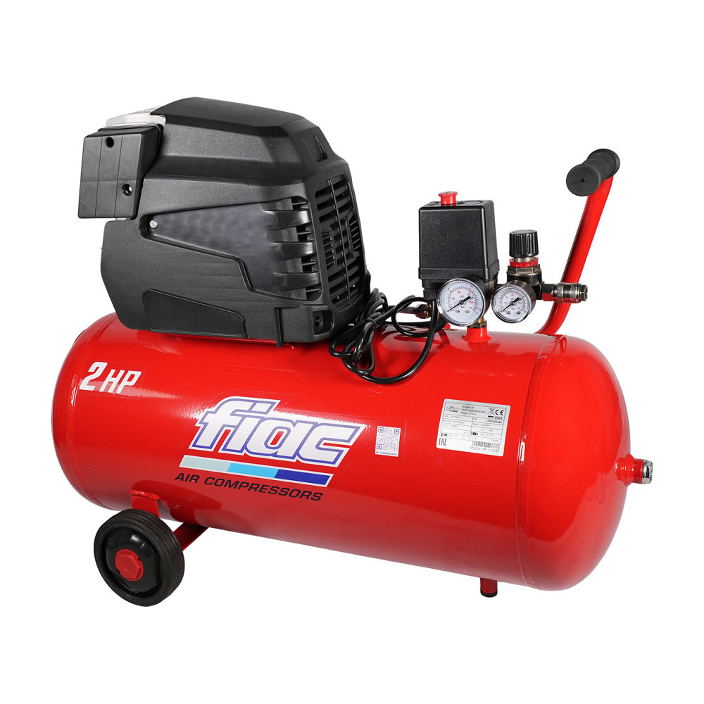 Компрессор поршневой Vрес=50л 170л/мин  220V FIAC GM50-148-220-ITALY Харьков - изображение 1