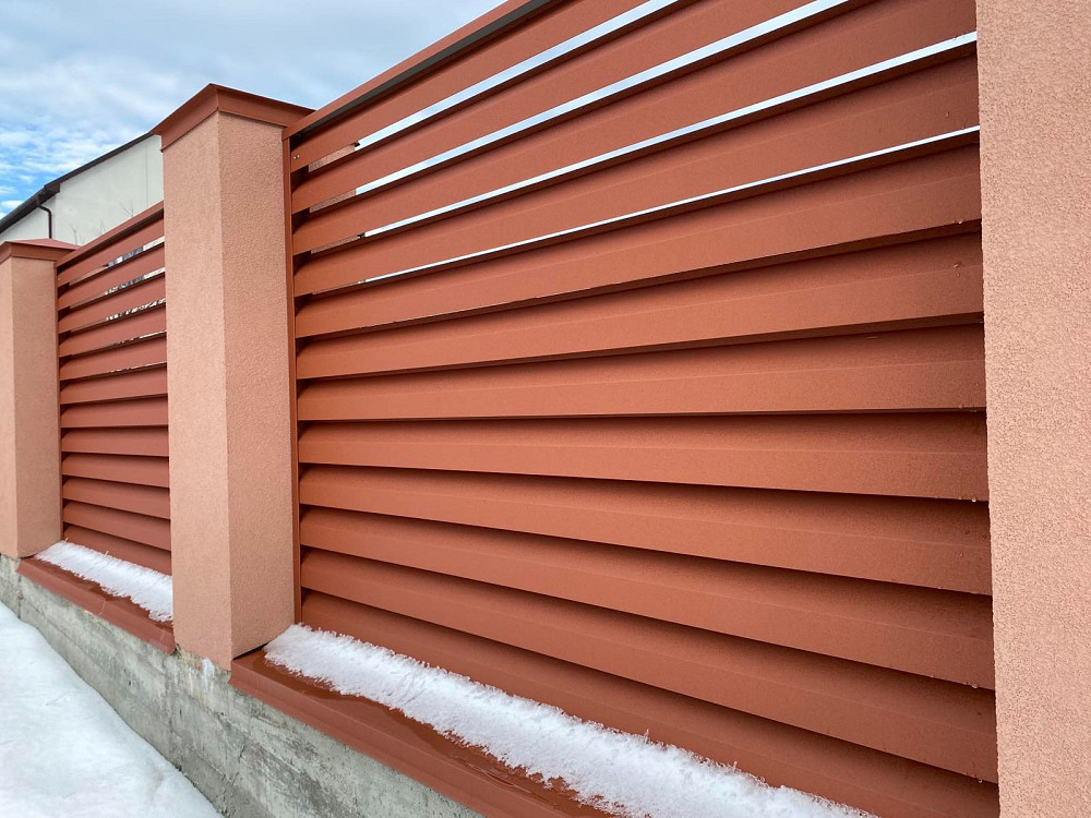 Сучасний паркан Жалюзі від виробника. Черновцы - изображение 8