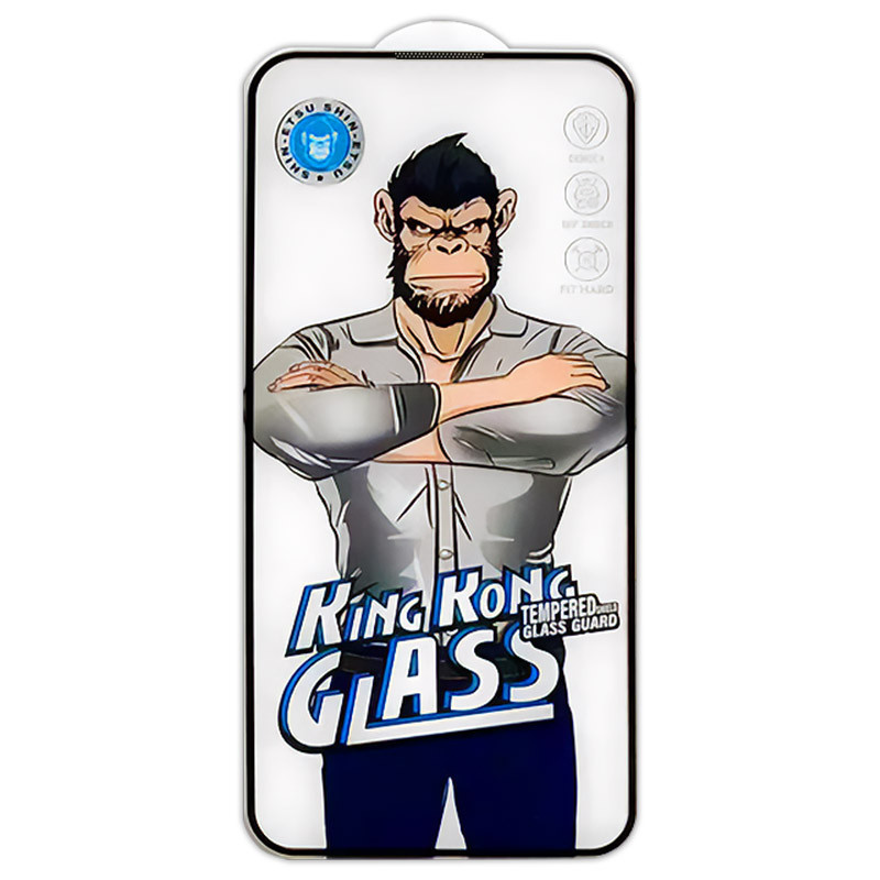 Защитное 2.5D стекло King Kong HD для Apple iPhone 14 Pro / 15 / 16 (6.1") Херсон - изображение 2
