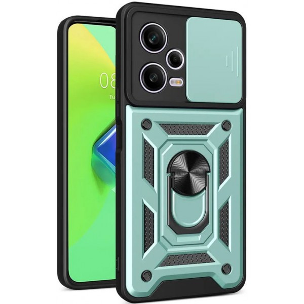 Чохол Camshield Serge Ring для Xiaomi Redmi Note 12 Pro+ 5G Зелений (Код товару:30944) Харків - зображення 2