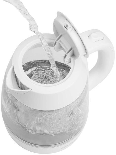 Электрочайник Sencor SWK 7300WH 1.7 л белый Київ - зображення 6