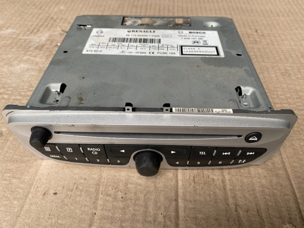 Автомагнитола Renault Megane III 2008-2015 (281155040R) Ковель - изображение 1