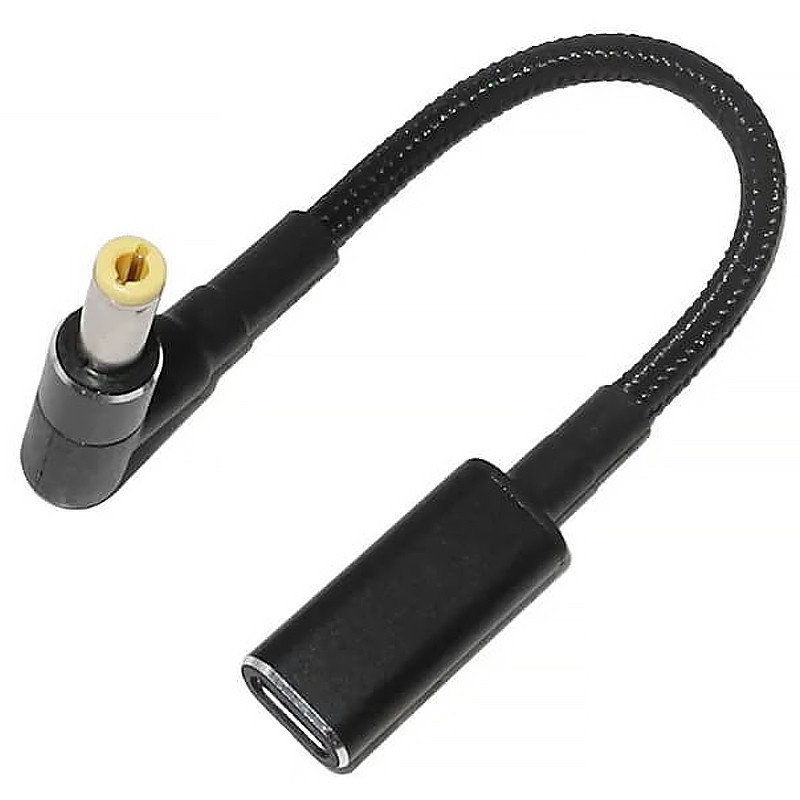 Кабель USB-C Female to DC 100W с набором переходников для ноутбука 10in1 Херсон - изображение 2