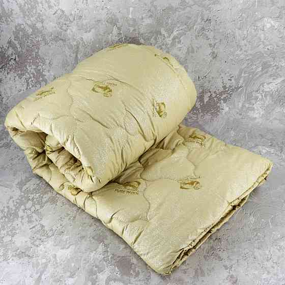 Ковдра закрита овеча вовна (Мікрофібра) PURE WOOL Двоспальна 175х210 55087 Київ