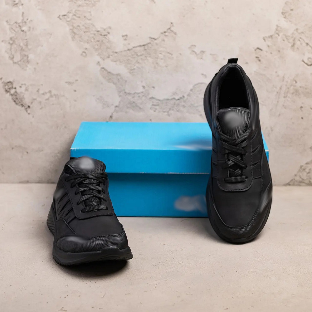 Мужские кожаные кроссовки Col Black Київ - зображення 7