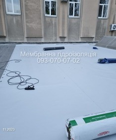 Монтаж ПВХ мембрани, покрівельні роботи, ремонт даху, плоска покрівля Золотоноша - зображення 2