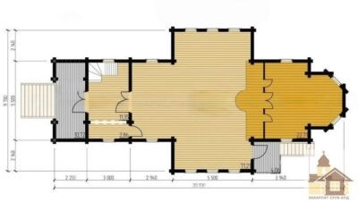 Купити сучасний дерев'яний храм під ключ від Закарпат Зруб-Буд — якість і надійність Одесса - изображение 1