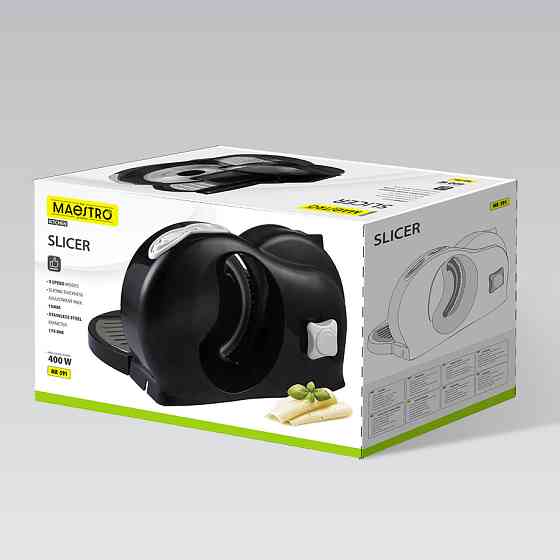 Слайсер Maestro MR-591 400 Вт черный Киев