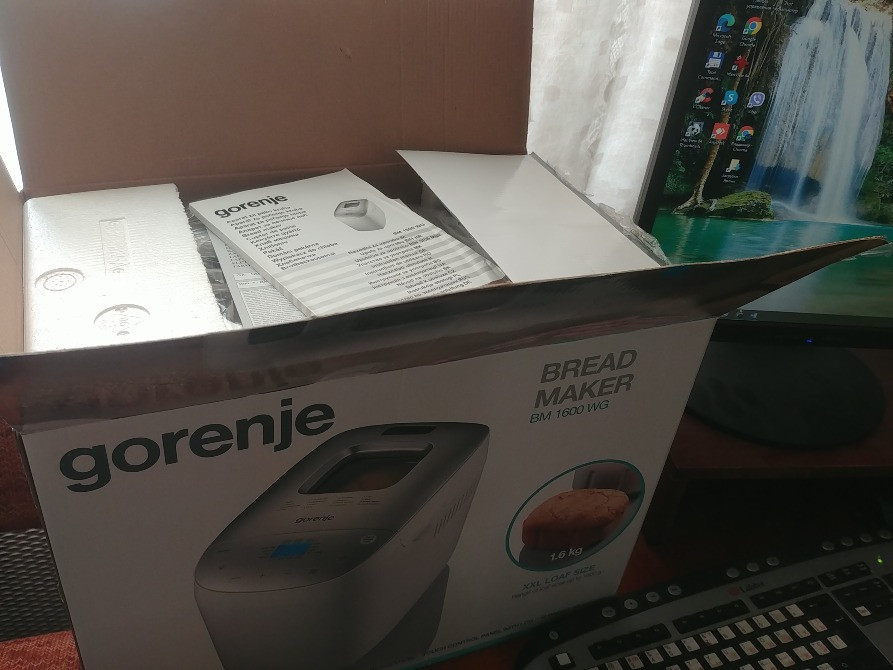 Хлебопечь Gorenje BM1600WG новая Лубни - зображення 6