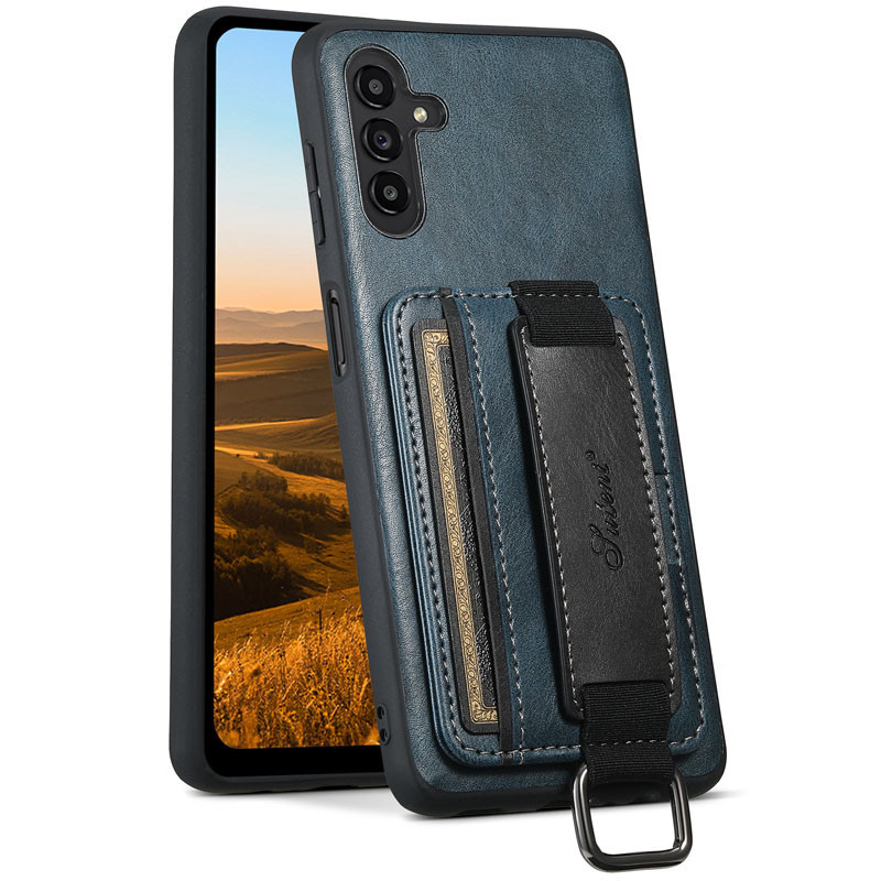 Кожаный чехол Wallet case and straps для Samsung Galaxy A14 4G/5G Херсон - зображення 2