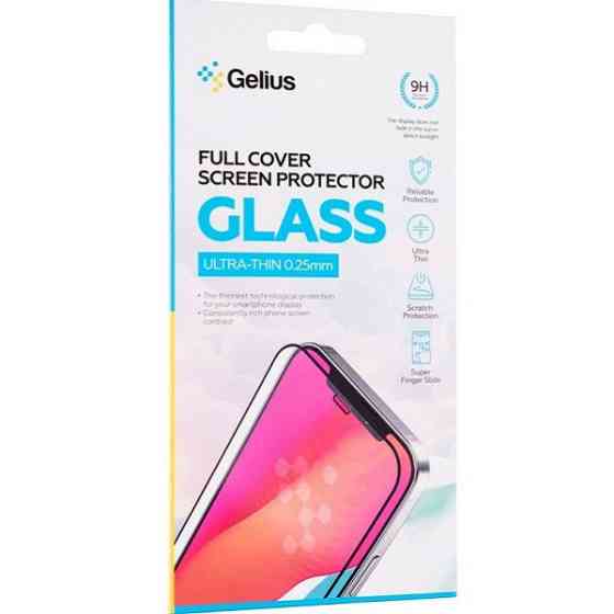Захисне скло Gelius Full Cover Ultra-Thin 0.25mm для Samsung A175 (A17) Black Харків