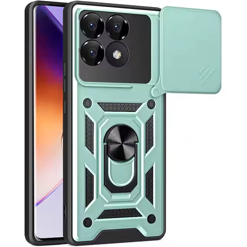 Ударопрочный чехол Camshield Serge Ring для Xiaomi Poco F6 Pro Херсон - изображение 1