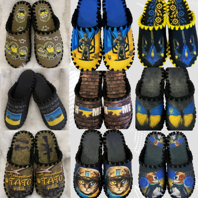 Капці фетрові. Забарвлення в асортименті. Київ - зображення 4