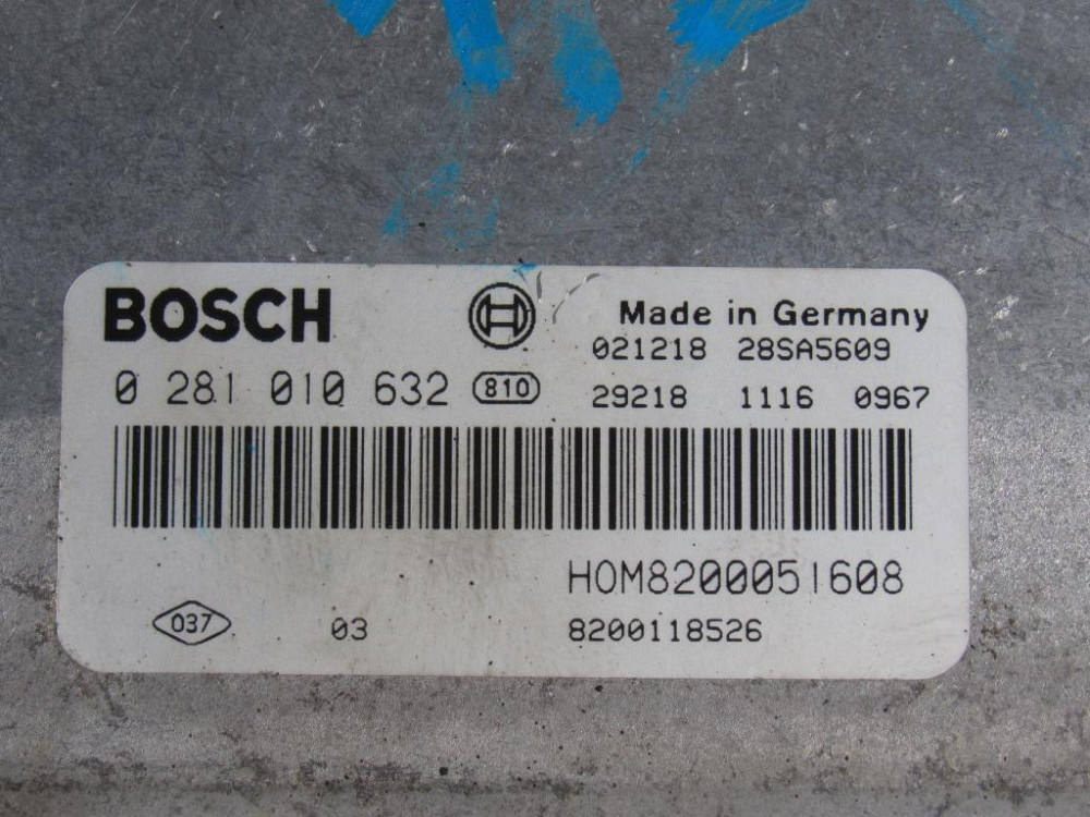 Блок управления двигателем Opel Vivaro 1.9 dci 2001-2006 Ковель - изображение 6