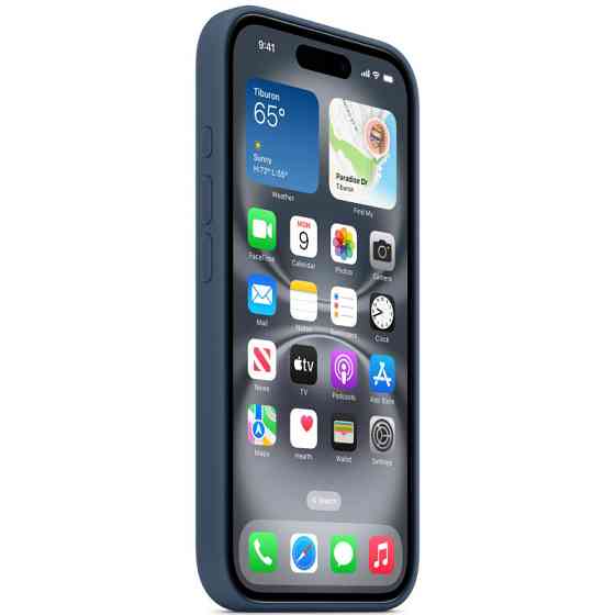 Чехол Silicone case (AAA) with Magsafe and Animation для Apple iPhone 16 Plus (6.7") Херсон