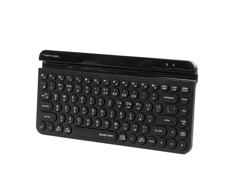 Клавиатура беспроводная A4Tech Fstyler FBK30(Black) черная Київ - зображення 2