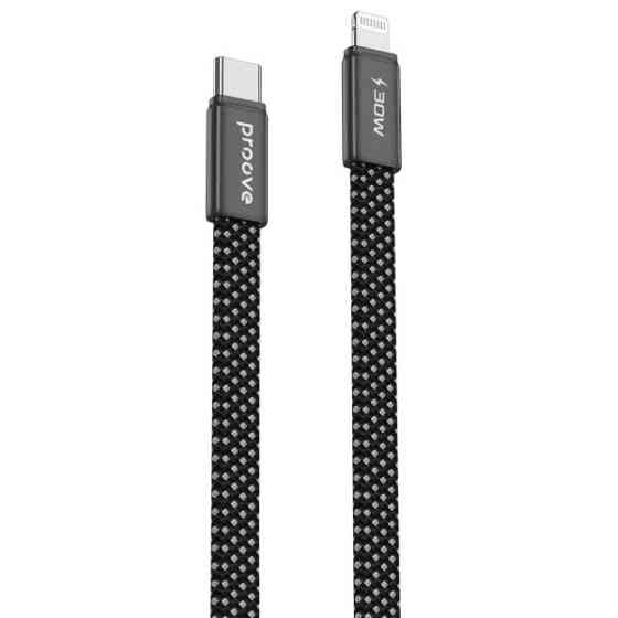 Кабель Proove AirLine Type-C to Lightning 30W 1m Black (CCAI30002101) Харків